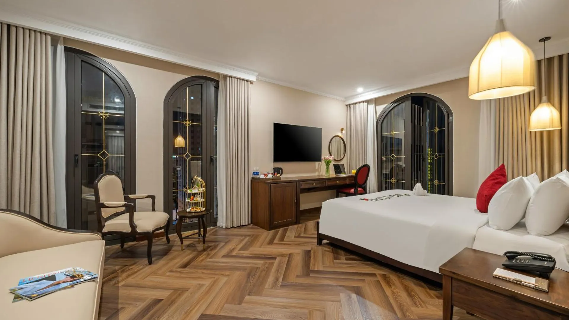 ****  Golden Lotus Luxury Hotel Danang - Complimentary Daily Afternoon Tea Vietnam